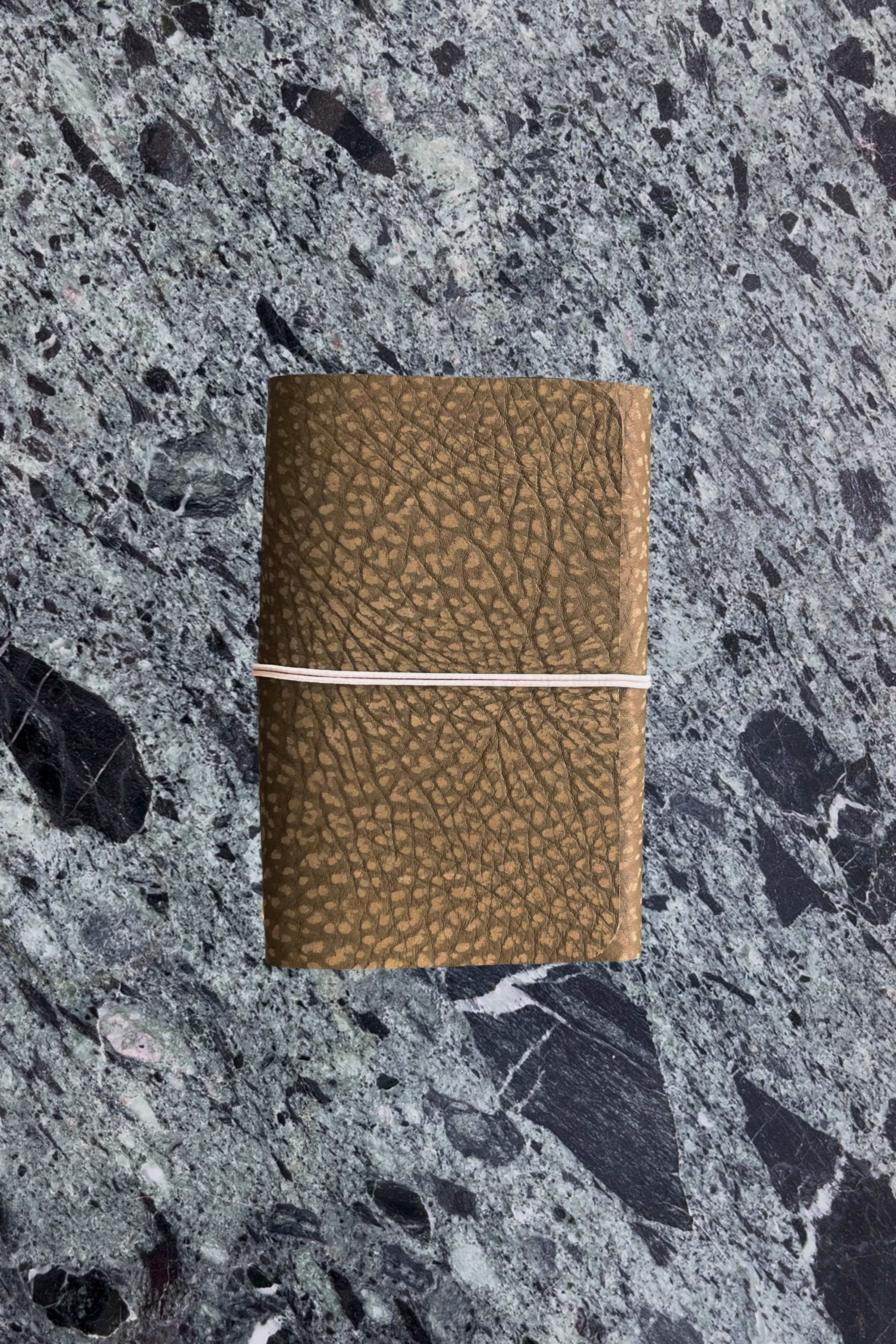 A6 khaki textured