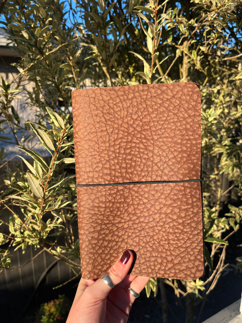 A5 brown textured