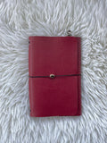 A5 red pebbled