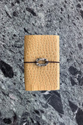 A6 yellow embossed
