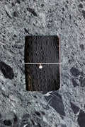 A6 black embossed