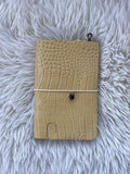 A5 yellow embossed