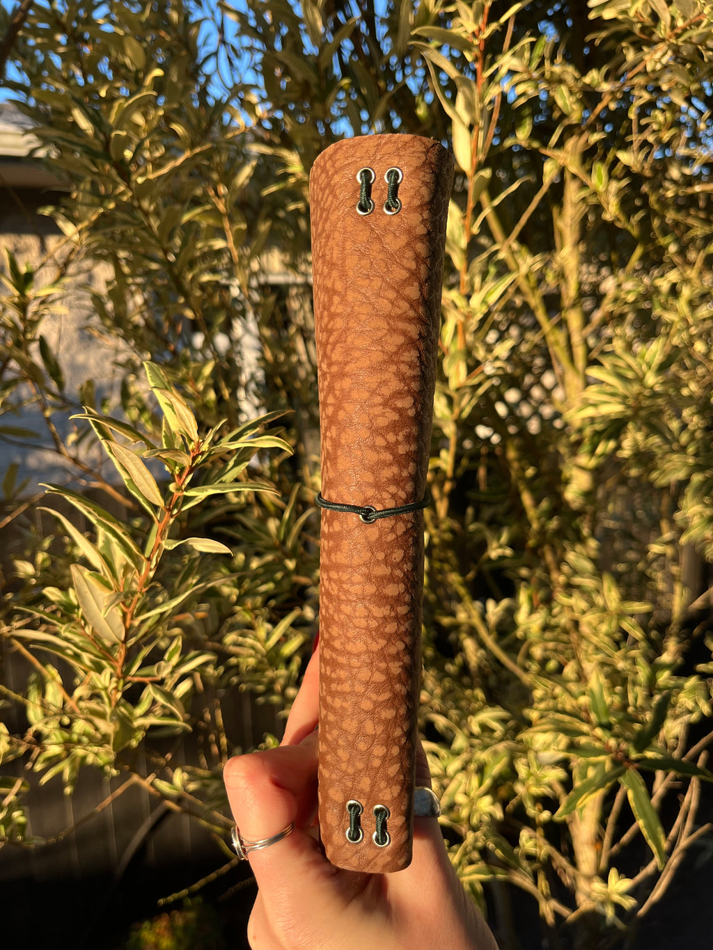 A5 brown textured