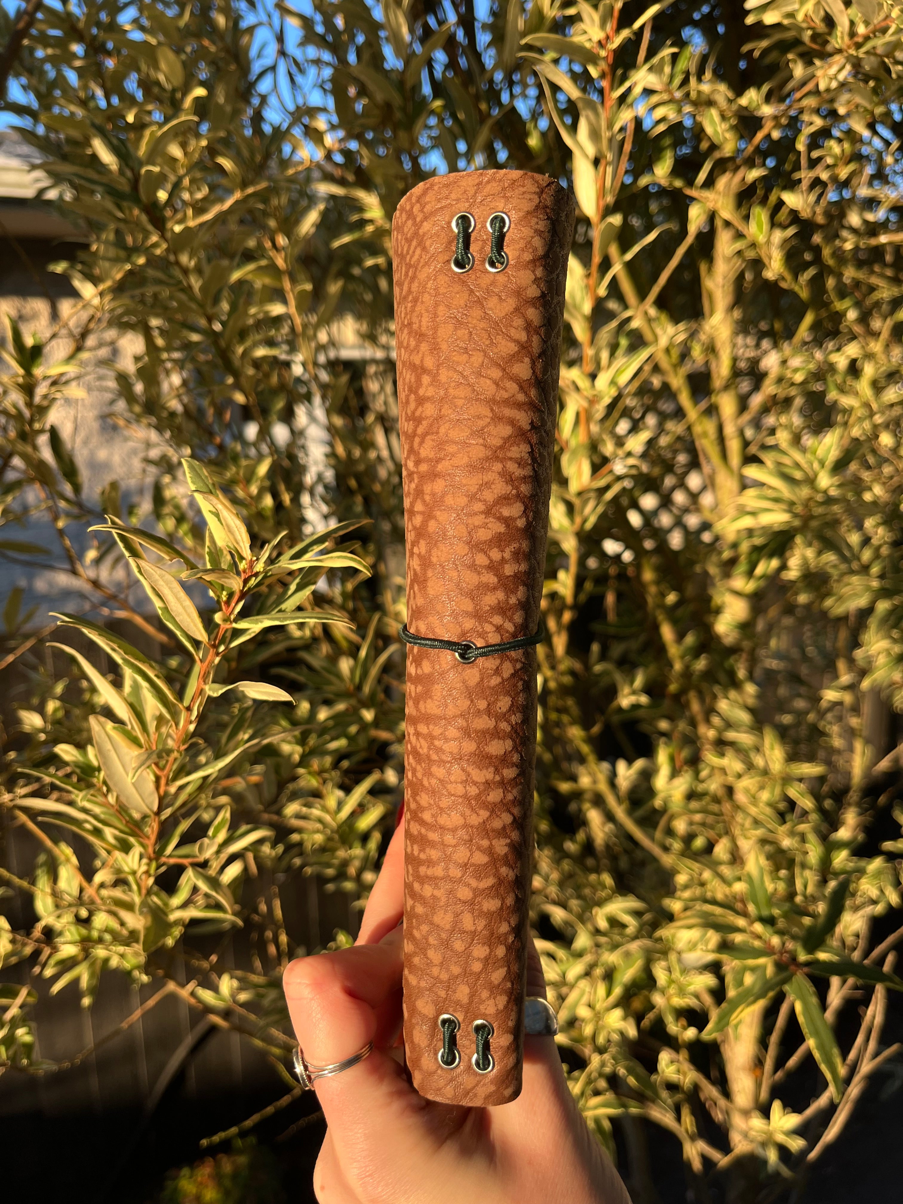 A5 brown textured